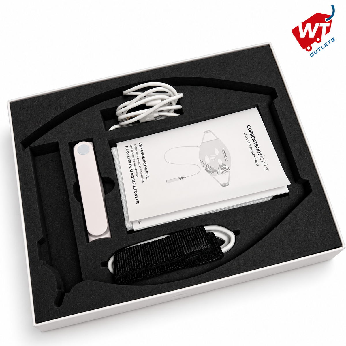 CurrentBody Skin Red Light Therapy Mask- Series 1