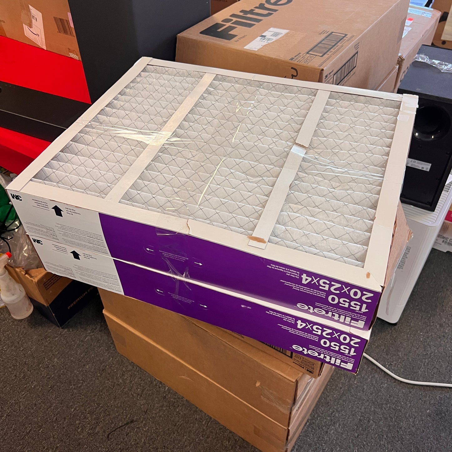 Filtrete 20 x 25 x 4 Furnace Filters - 2pk