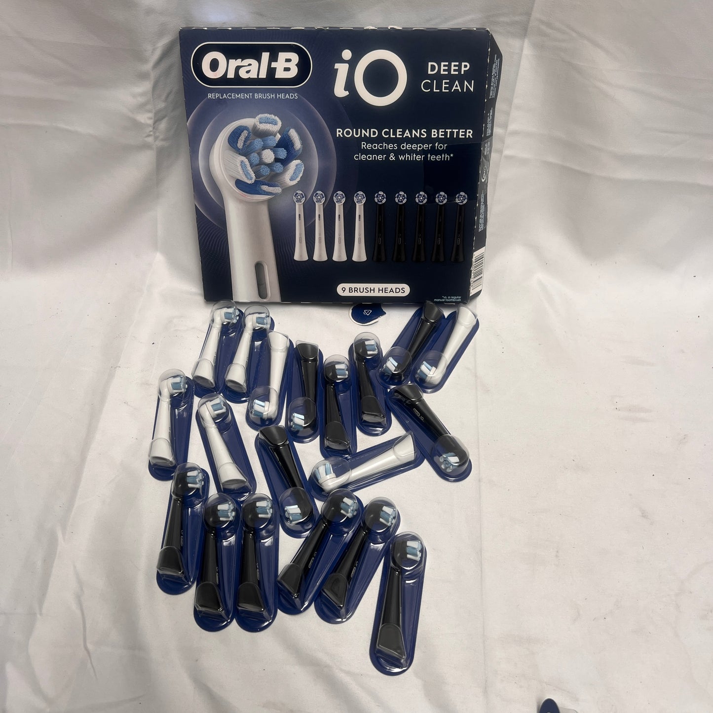 Oral B iO Deep Clean Replacement Toothbrush Heads