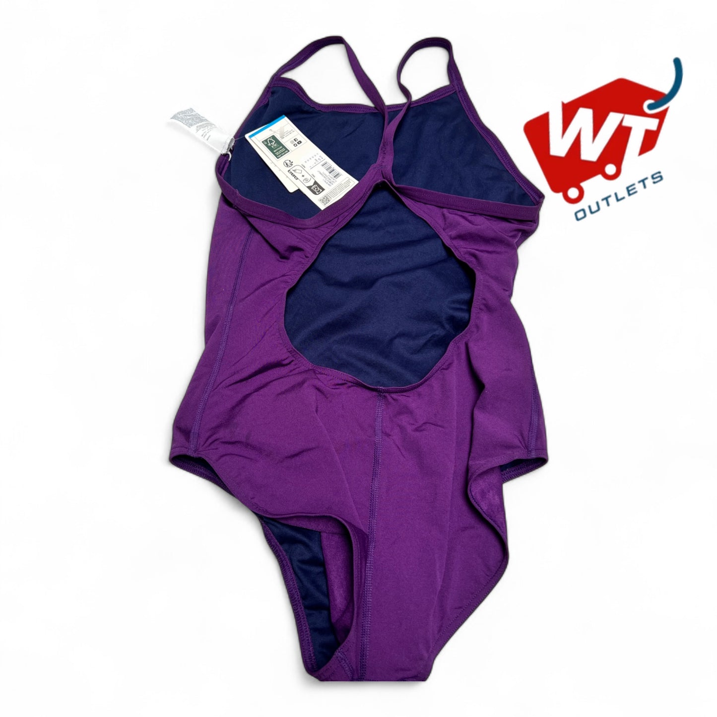 ARENA Performance Women's MaxLife Swimsuit Solid Light Drop Back One Piece Swim Suit - 40