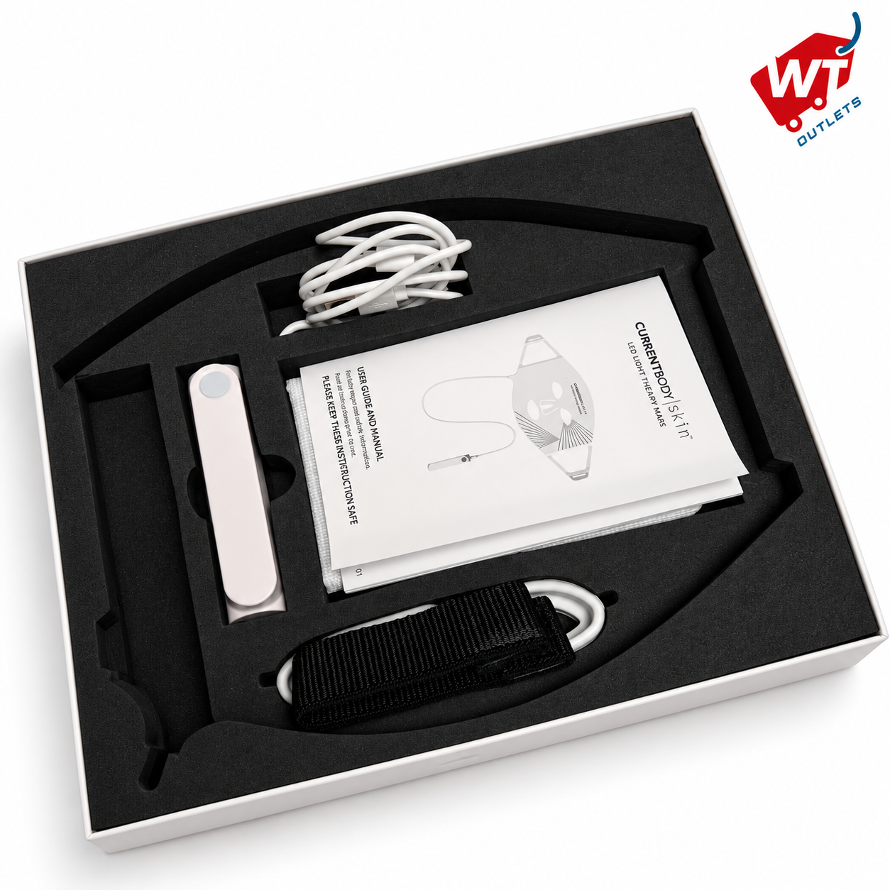 CurrentBody Skin Red Light Therapy Mask- Series 1