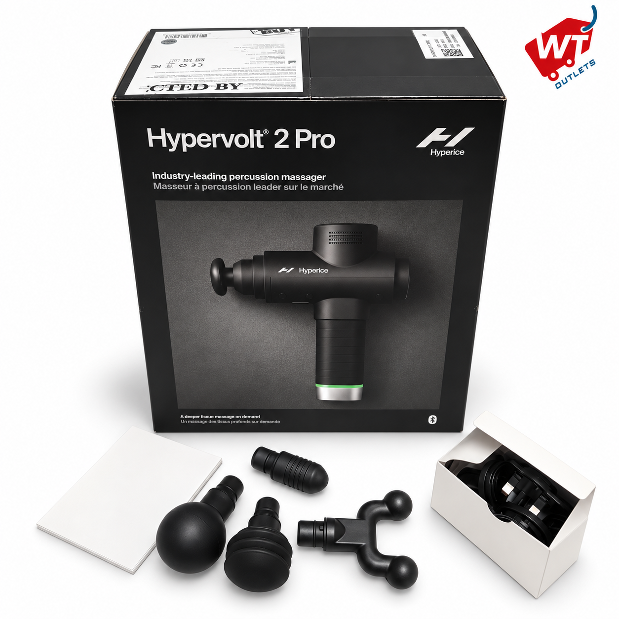 Hyperice - Hypervolt 2 Pro Massage Device - Black