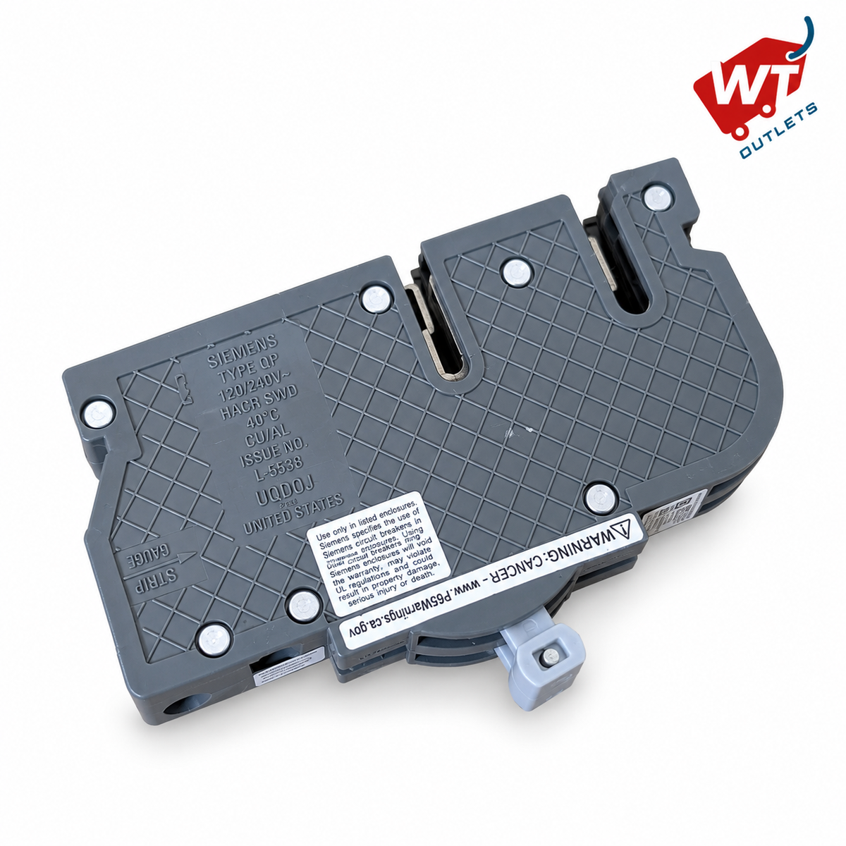 Connecticut Electric 40-Amp Double-Pole (2-Pole) Circuit Breaker