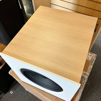 JBL - Stage 220P 12-Inch Powered Subwoofer - Latte