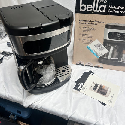 bella PRO - MultiBrew 12-Cup Drip & Single-Serve Coffee Maker