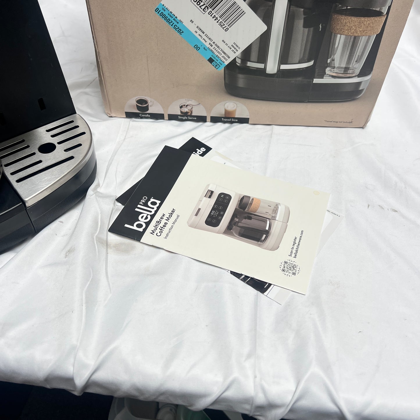 bella PRO - MultiBrew 12-Cup Drip & Single-Serve Coffee Maker