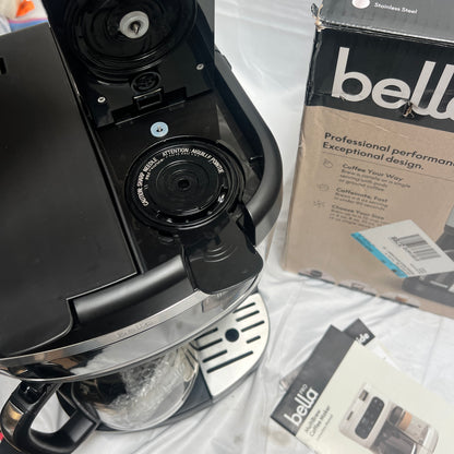 bella PRO - MultiBrew 12-Cup Drip & Single-Serve Coffee Maker
