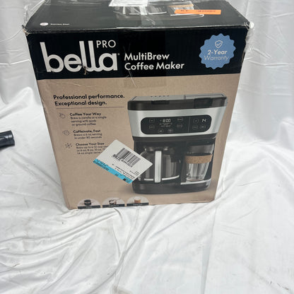 bella PRO - MultiBrew 12-Cup Drip & Single-Serve Coffee Maker