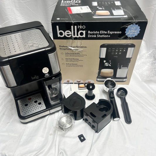 bella PRO - Barista Elite Espresso Drink Station+ - Stainless Steel