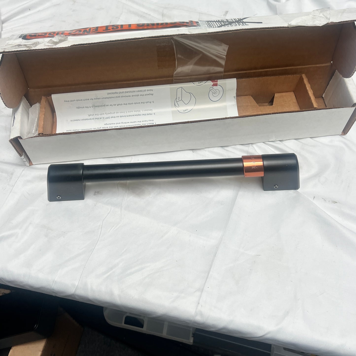 Accessory Kit for most Cafe Microwaves - Flat Black - CXOTRHKPMFB