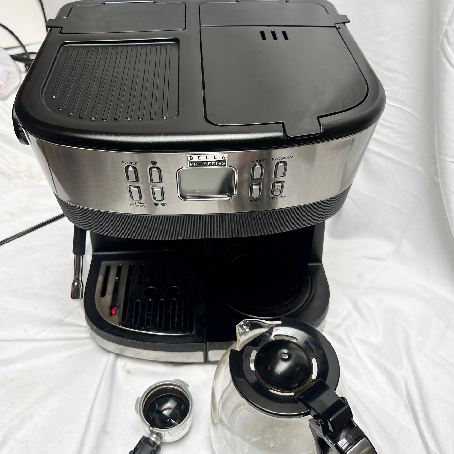 bella PRO - Combo 19-Bar Espresso & 10-Cup Drip Coffee Maker