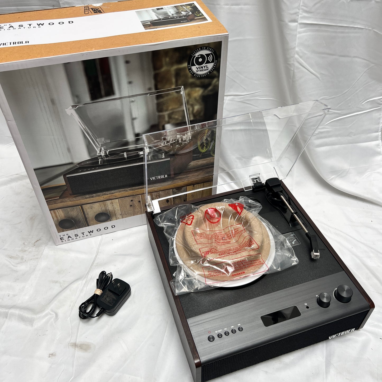 Victrola - Eastwood Signature Hybrid Record Player - Espresso