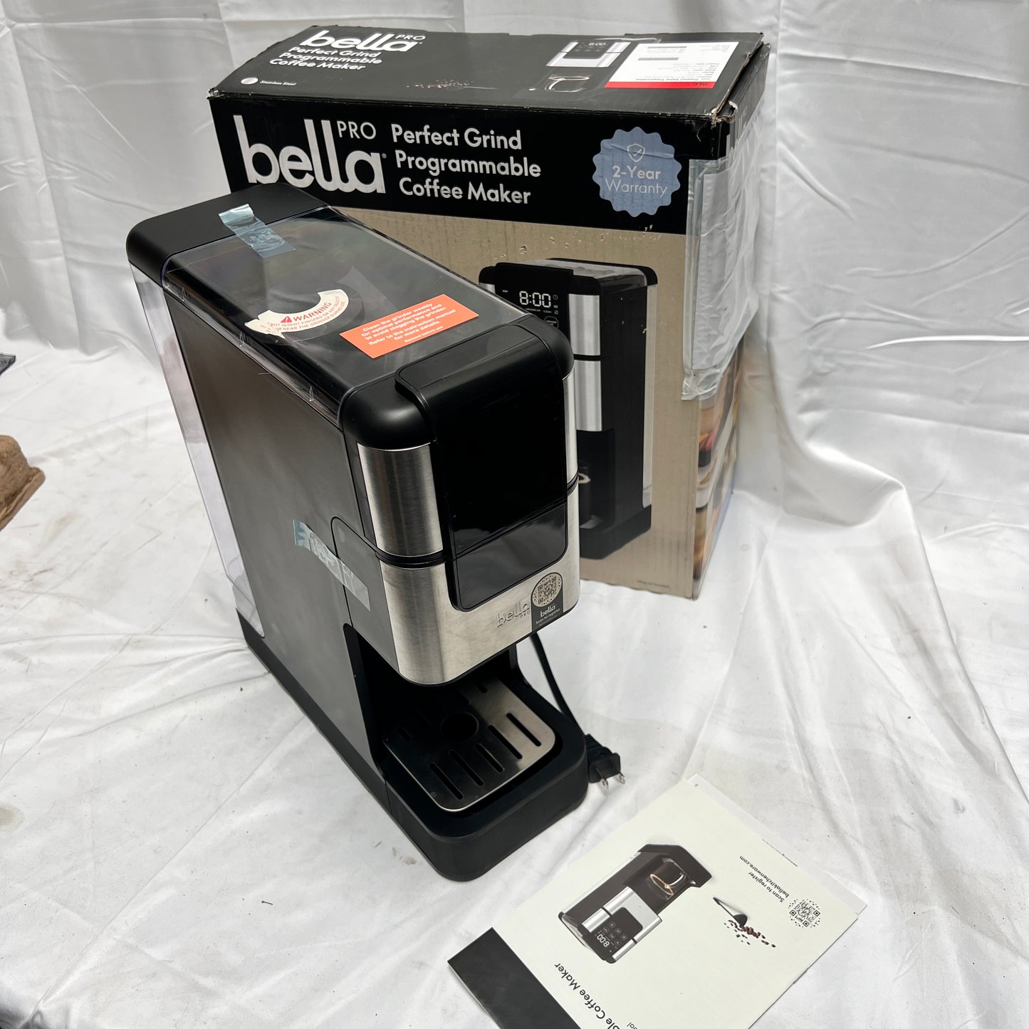 bella PRO - Perfect Grind Programmable Single-Serve Coffee Maker