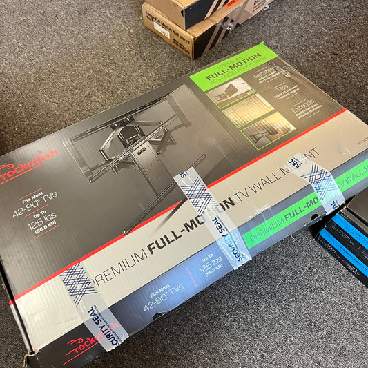 Rocketfish - Full-Motion TV Wall Mount for Most 42"–90" TVs — Extends 26"