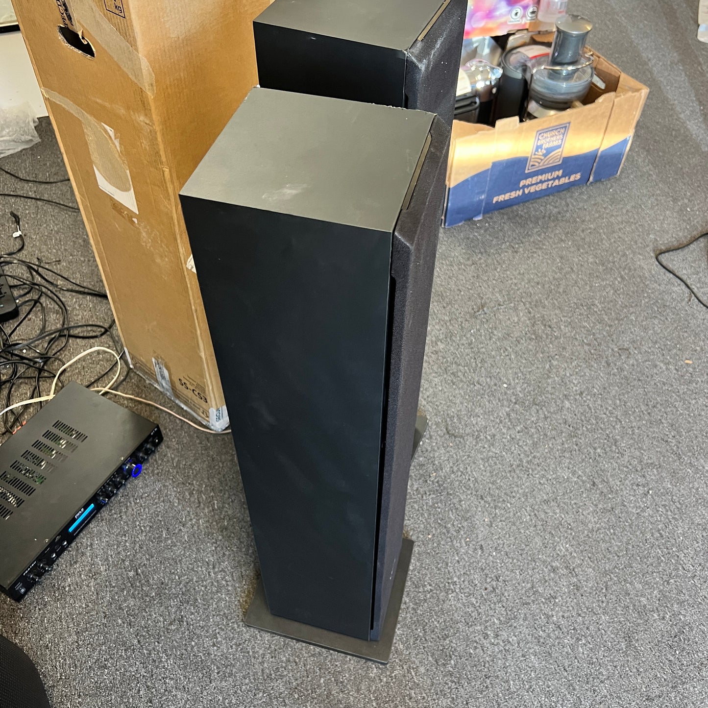Sony - SSCS3 Stereo Floor Speaker- Pair