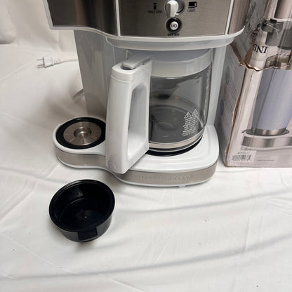Hamilton Beach - 2-Way Programmable 12 Cup and Single-Serve Coffee Maker -