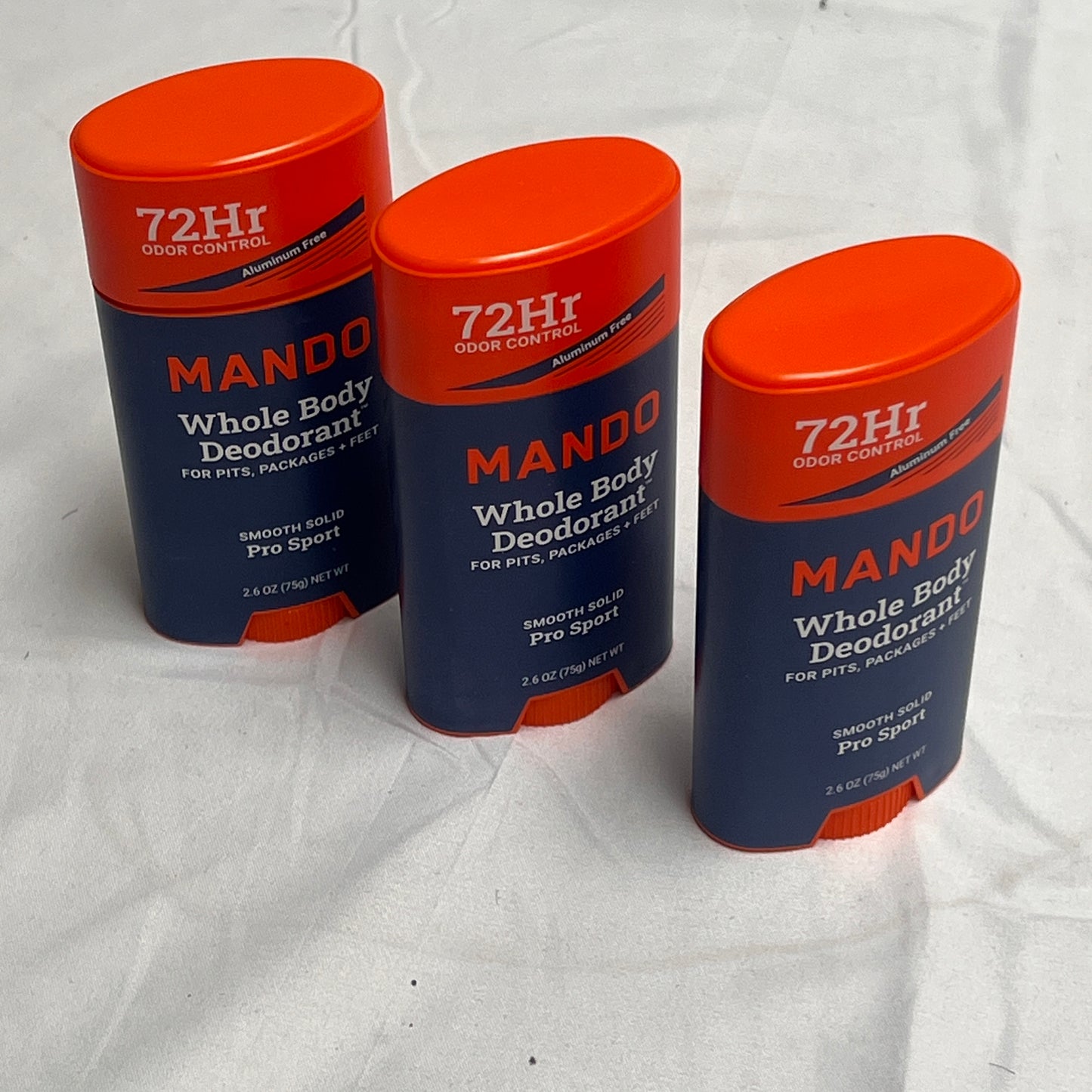Mando Whole Body Deodorant 3pk - 2.6oz