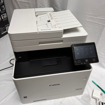 Canon - imageCLASS MF741Cdw Wireless Color Laser Printer - White