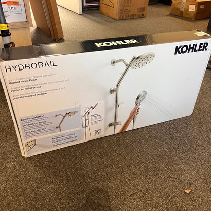 Kohler HydroRail 3-in-1 Multifunction Showerhead and Column Kit