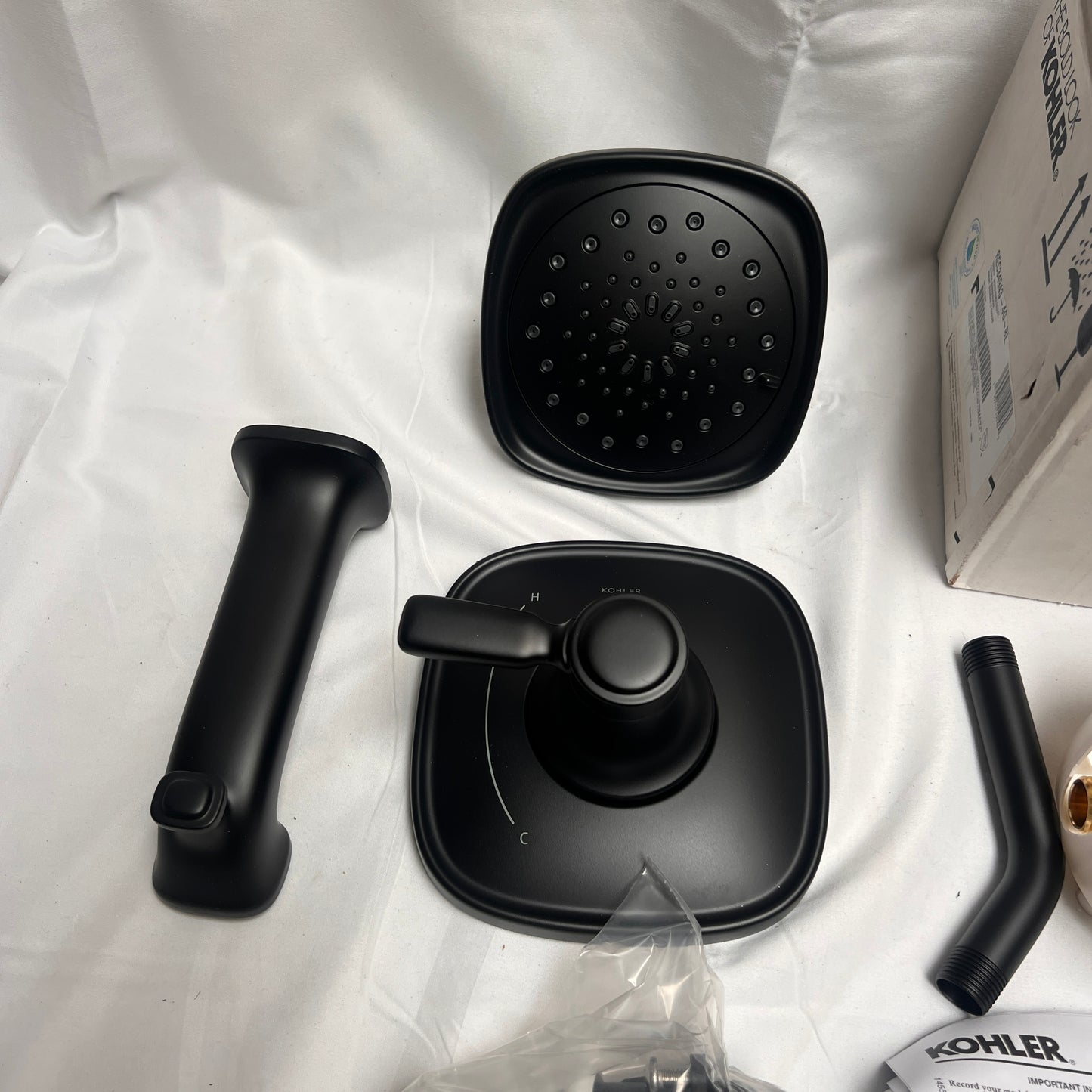 Kohler Terzet Bath/shower trim kit - Black