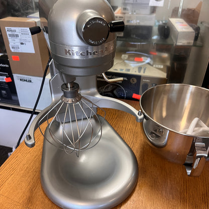 KitchenAid - 5.5 Quart Bowl-Lift Stand Mixer - Contour Silver