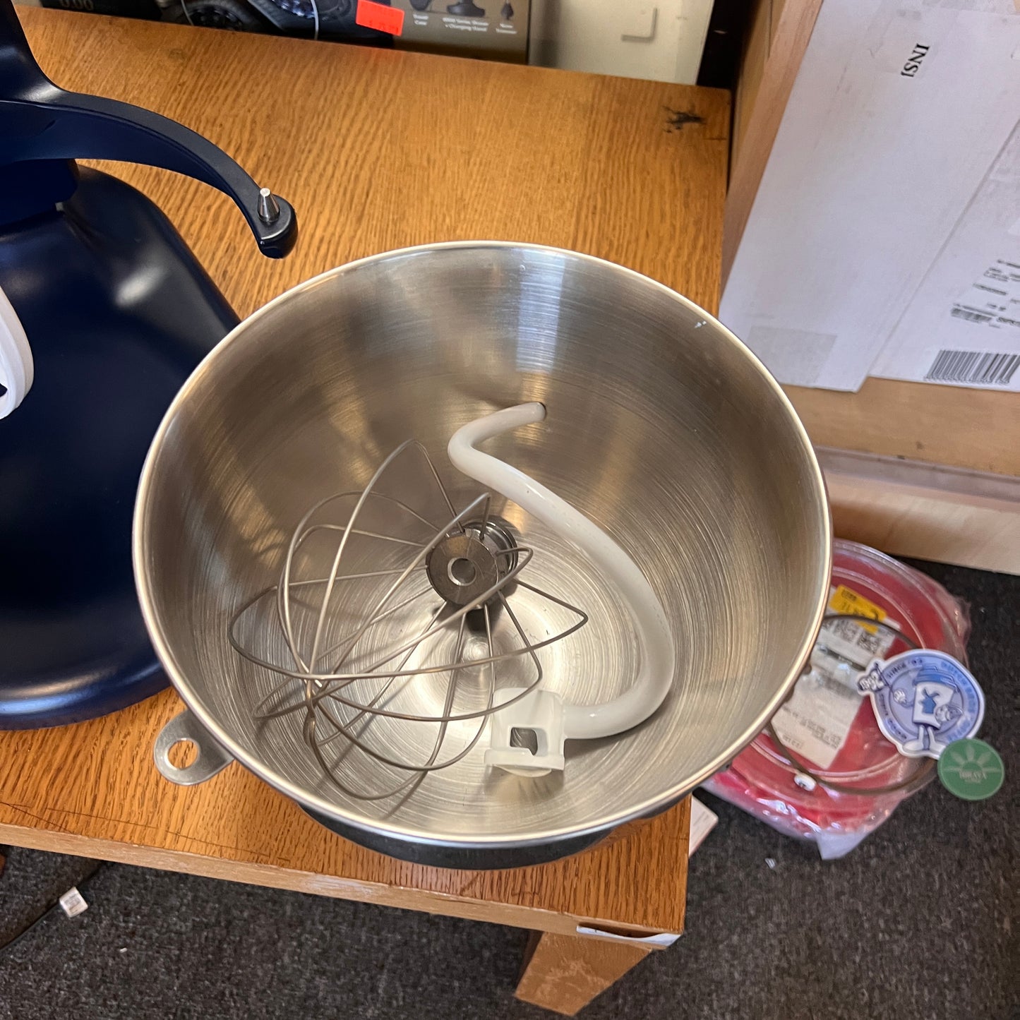KitchenAid - 5.5 Quart Bowl-Lift Stand Mixer - Ink Blue
