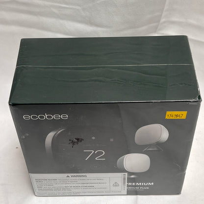 ecobee Smart Thermostat Premium Plus Pack (Includes 2x SmartSensor)