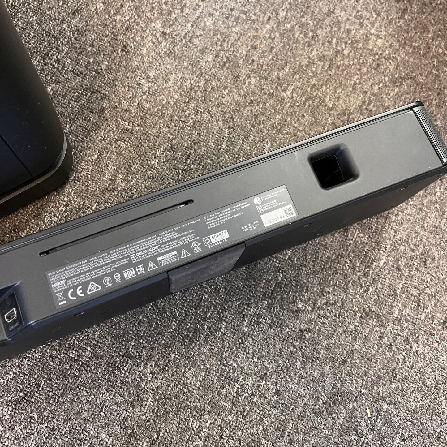 Bose 300 Soundbar w/ 500 Bass module