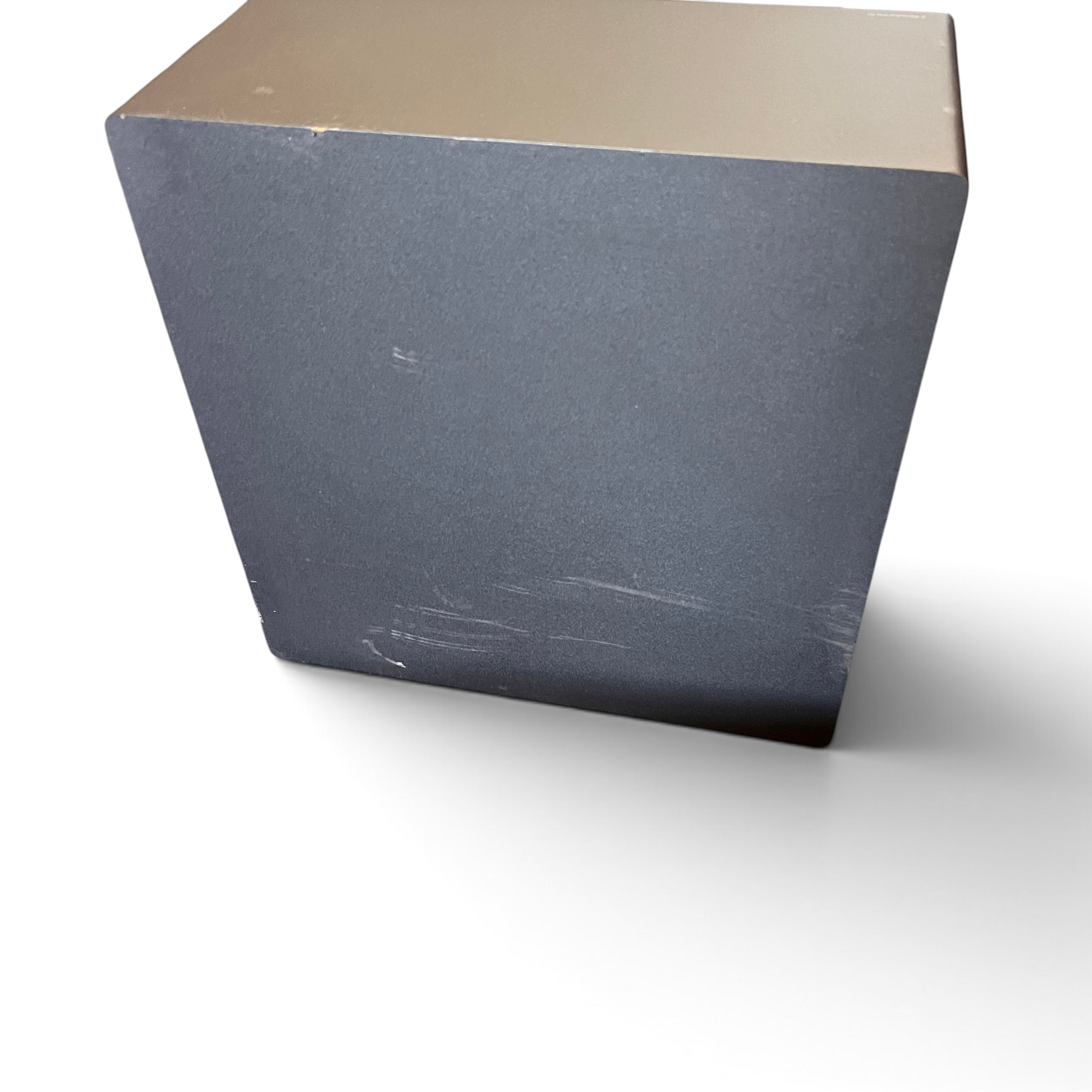 WT Outlets Hisense AX700 5.1.4 channel soundbar and subwoofer system showing minor surface marks on the black finish