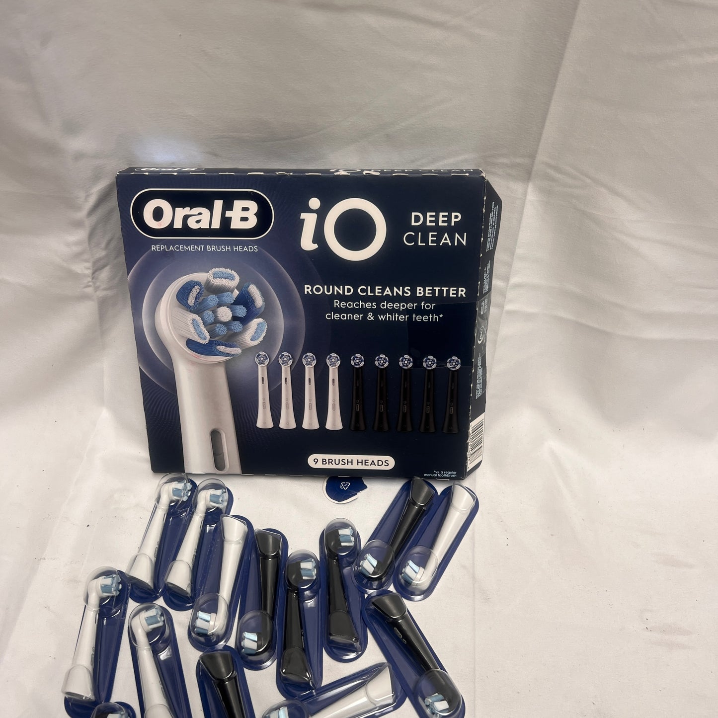 Oral B iO Deep Clean Replacement Toothbrush Heads