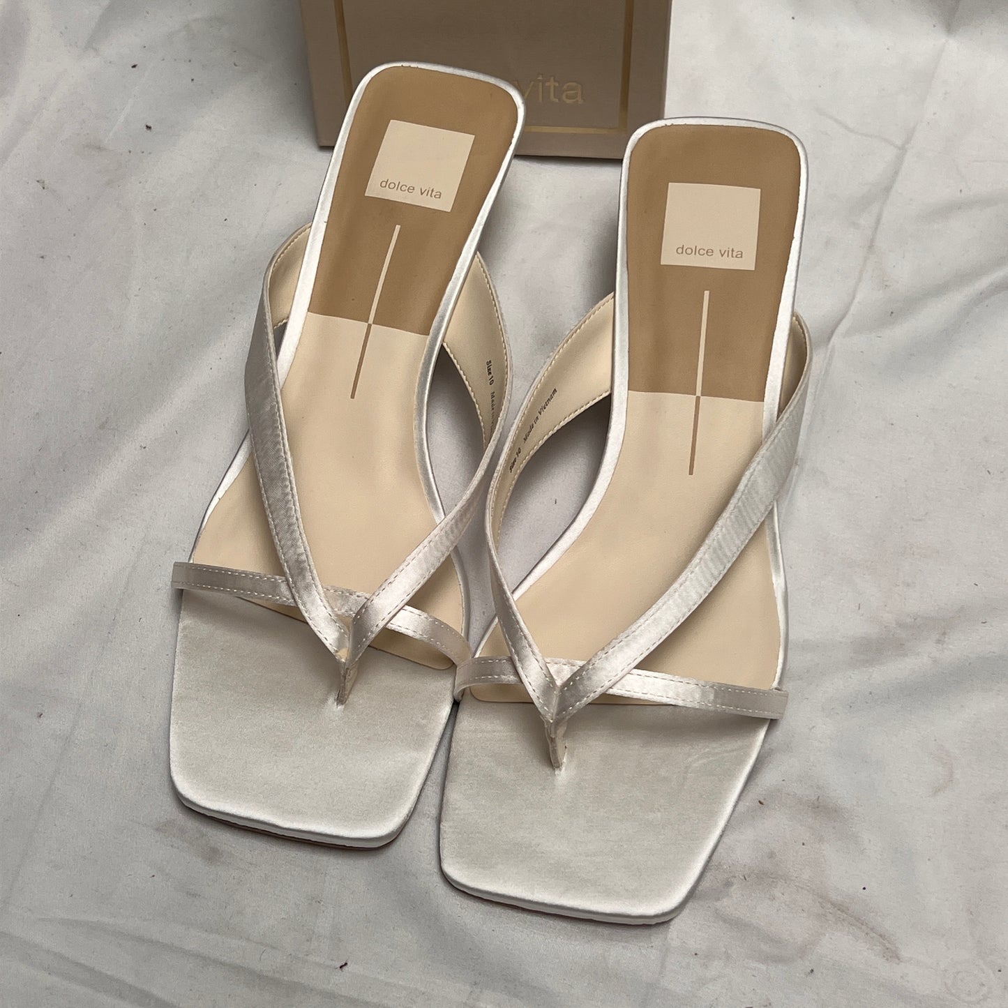 Dolce Vita Brevel Heels - Sz10 - White
