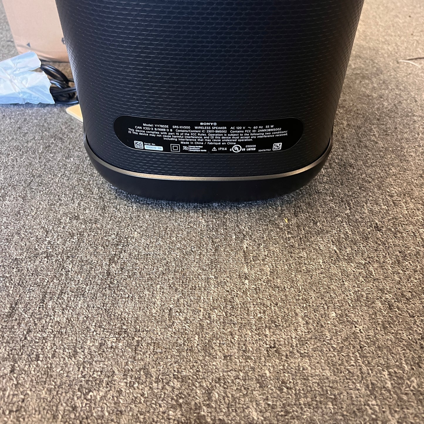 Sony - XV500 Wireless Speaker - Black