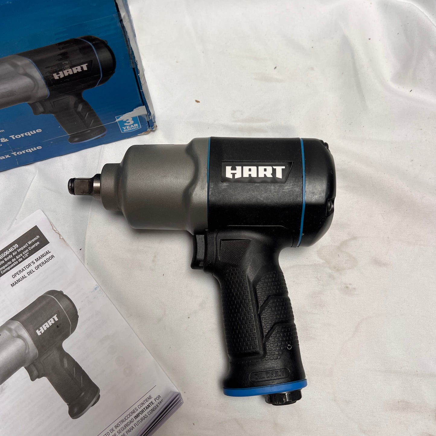 HART 1/2 in. Composite Body Air Impact Wrench