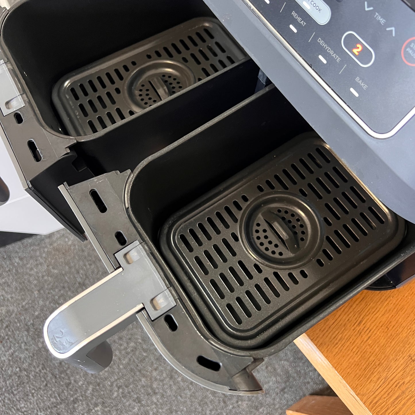 Ninja - Foodi 6-in-1 8qt 2-Basket Air Fryer DualZone - DZ201