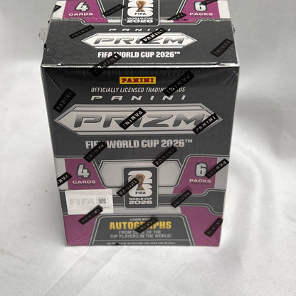 26 Panini Prizm World Cup Soccer Trading Cards Value Box- Sealed