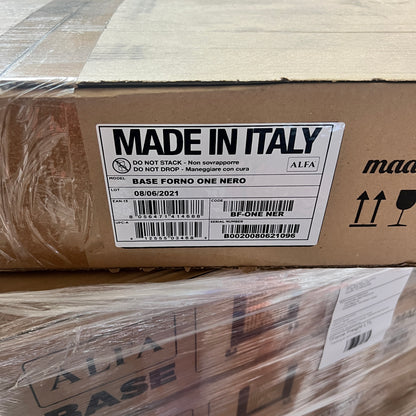 Alfa - One Pizza Oven Base - Black