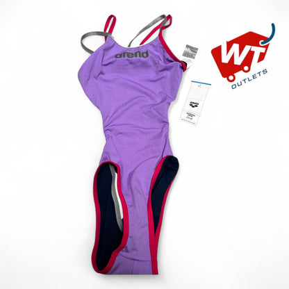 ARENA One Women's Sports Swimsuit Double Cross Back MaxLife One Piece - 32