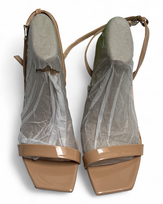 Sam Edelman Women's Rayelle Heeled Sandal- Beige Blush- 8.5