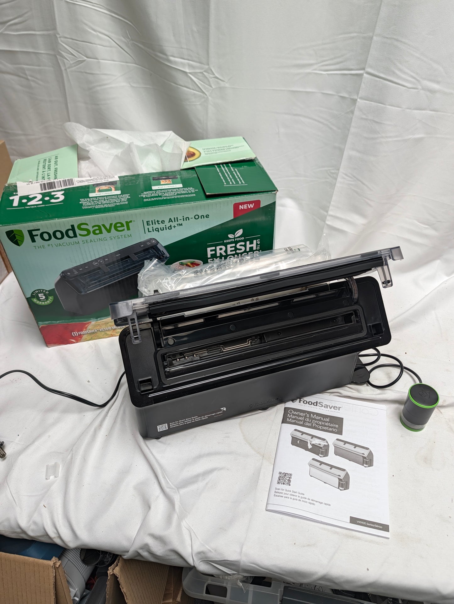 Foodsaver Elite Liquid + Vacuum sealer - VS5910