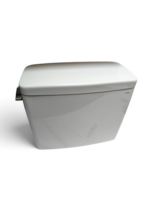 WT Outlets TOTO Drake toilet tank in Sedona Beige vitreous china with left-hand trip lever and matching lid