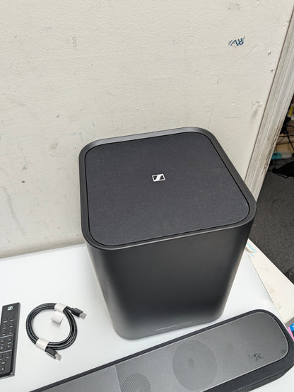 Sennheiser AMBEO 7.1.4 Ch Soundbar Plus and Wireless Subwoofer Bundle