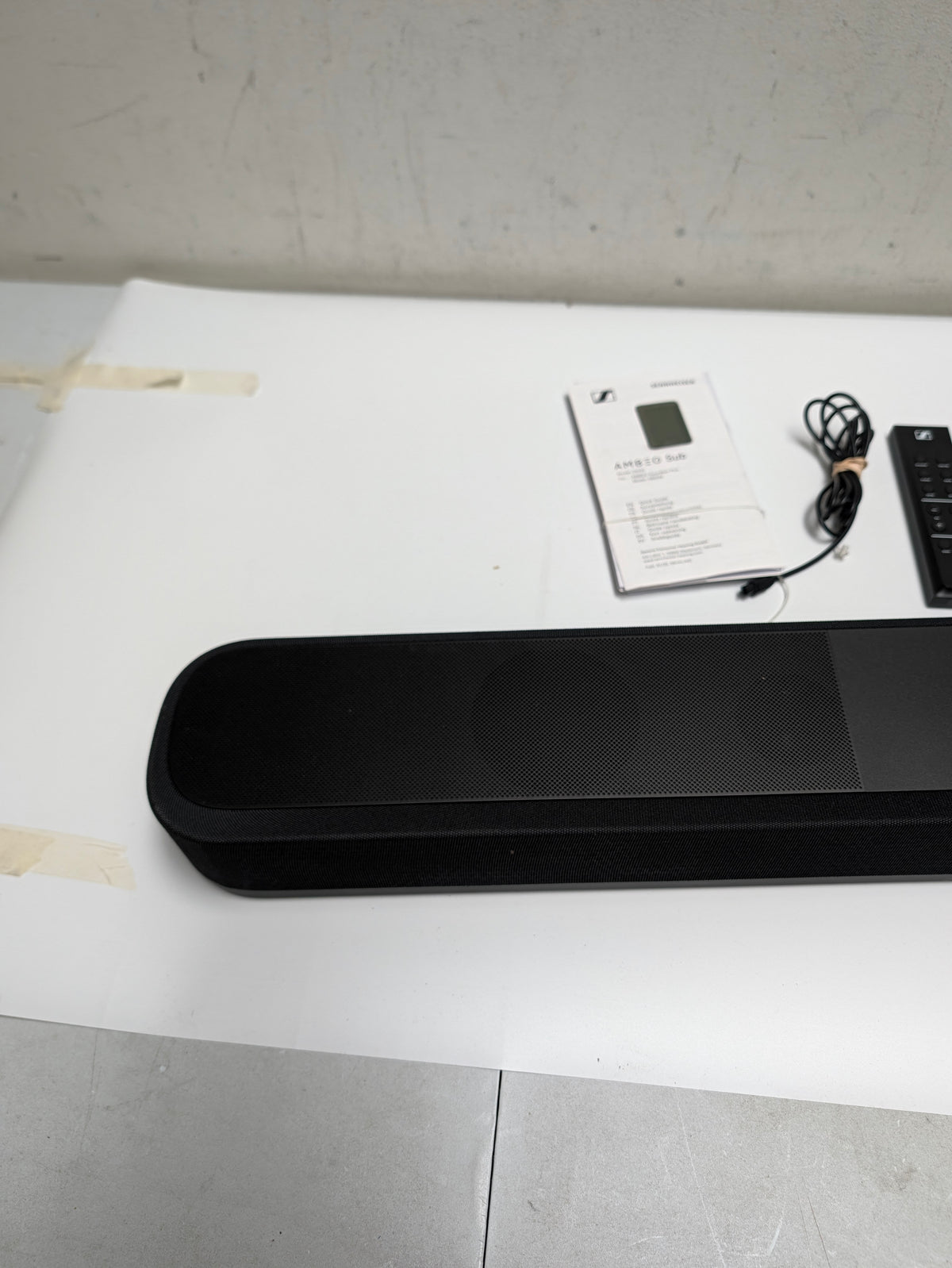 Sennheiser AMBEO 7.1.4 Ch Soundbar Plus and Wireless Subwoofer Bundle