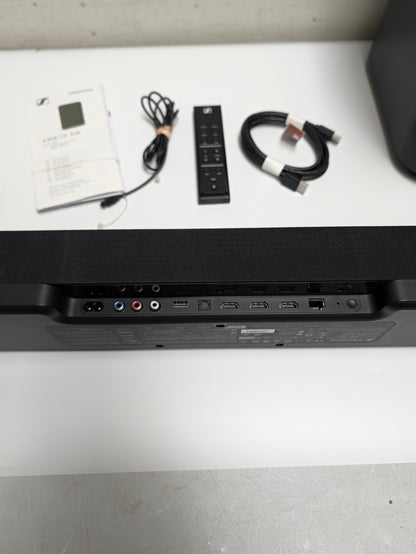 Sennheiser AMBEO 7.1.4 Ch Soundbar Plus and Wireless Subwoofer Bundle