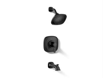 Kohler Terzet Bath/shower trim kit - Black